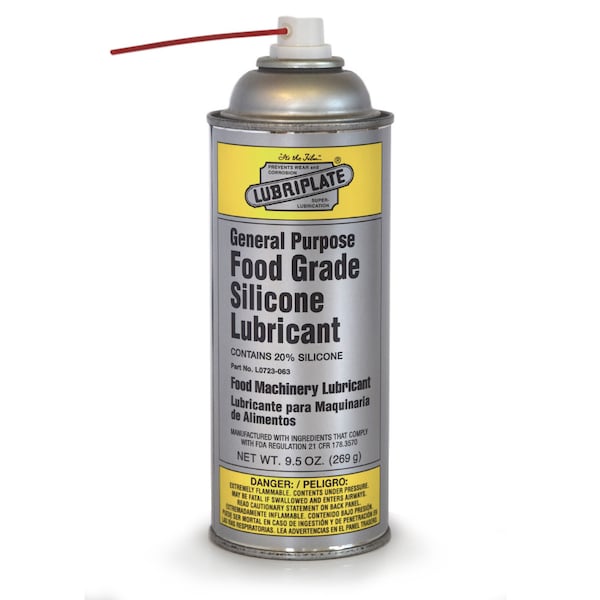 Lubriplate H1/Food Grade SiliconeFortified Fluid PK12 L0723063 Zoro